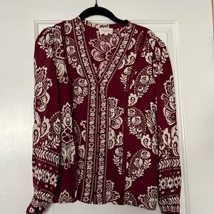Sezane Tally Talli Shirt Blouse Size 36 4
